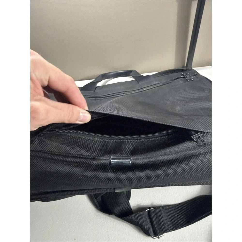 Tumi Alpha Nylon Leather Travel Laptop Briefcase 16